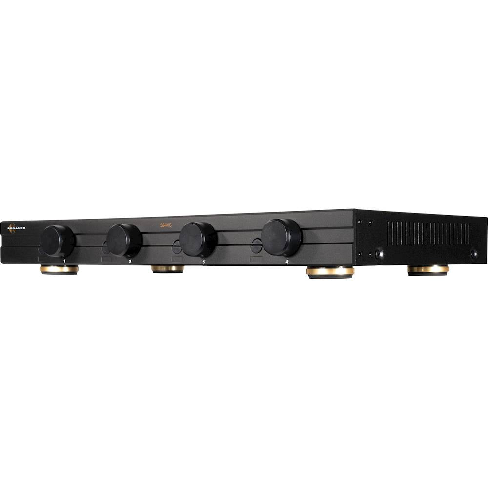 IN STOCK! Sonance SS4VC 4-Pair Stereo Speaker Selector with Volume Controls - Black