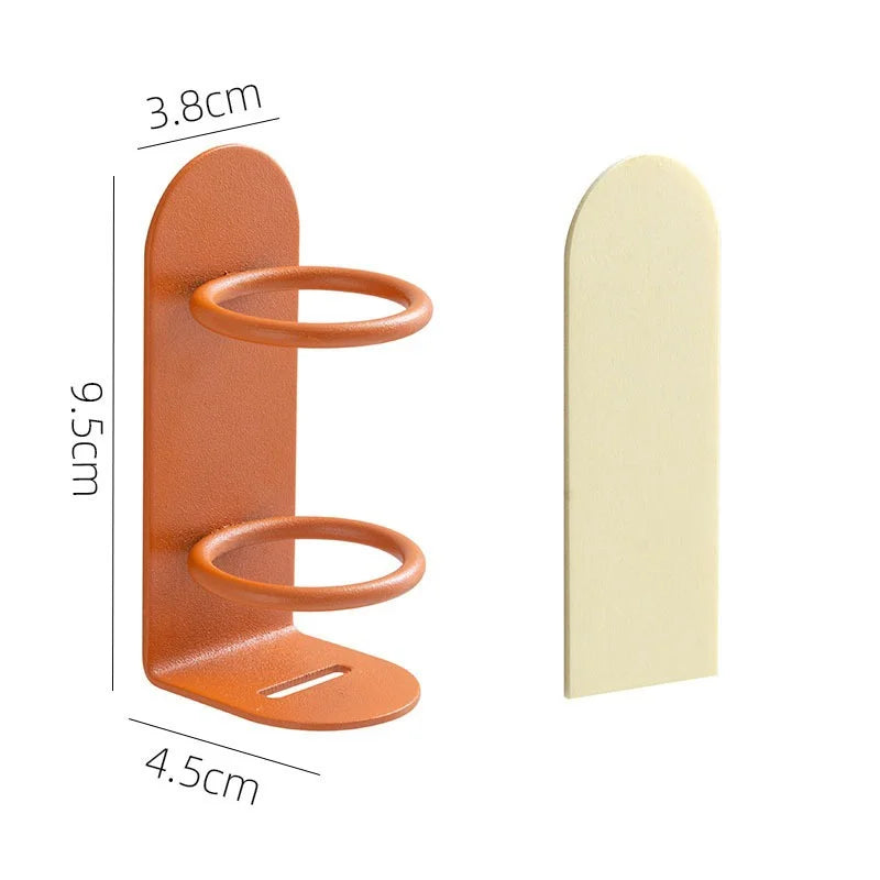 Wall-Mounted Punch-Free Electric Toothbrush & Razor Holder – Bathroom Storage Shelf Organizer