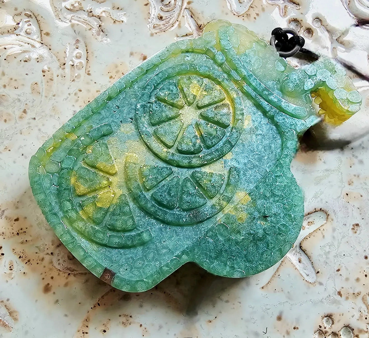 Lemonade Jar Car Freshie – Handmade Summer Aroma Bead Air Freshener