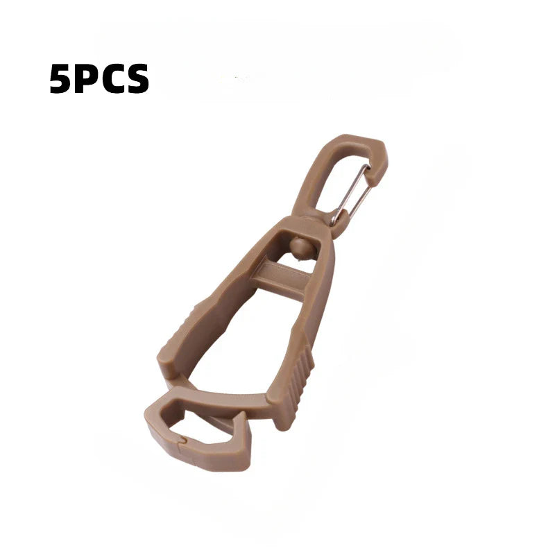 Anti-Drop Glove Clip Hanger, Portable Work Gloves Holder Belt Clamp for Construction & Outdoor