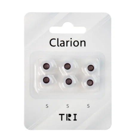 Silicone Earphone Eartips 3 Pairs S/M/L – Replacement Earbud Tips for IEMs & Wired Headsets