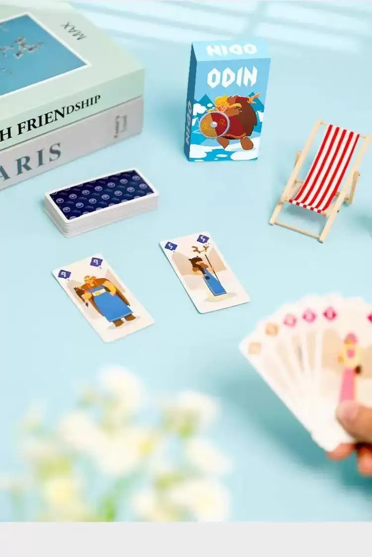 Odin Card Game - 2-6 Players, 15-Minute Fast Family & Party Game