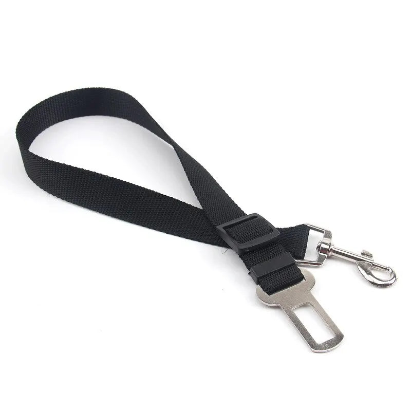 Adjustable Pet Car Seat Belt Harness for Dogs & Cats – Breakaway Travel Leash Restraint