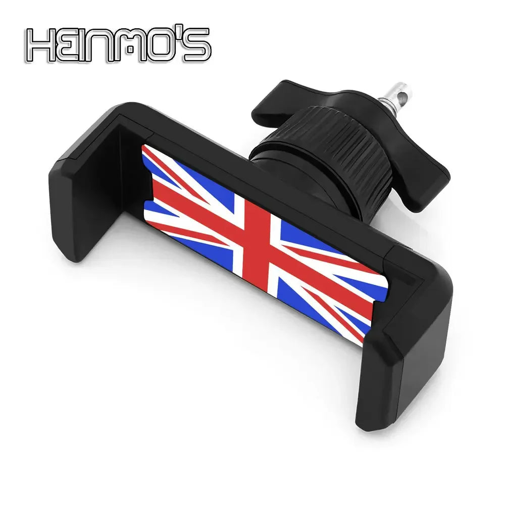 Adjustable Car Phone GPS Holder Clip – Universal Mount Clamp, Fits 2.2–3.5 in (5.5–8.8 cm) Phones