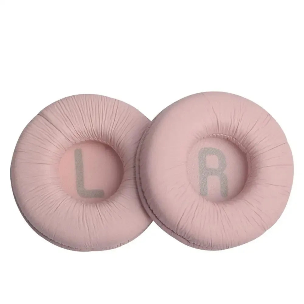 70mm (2.76in) Replacement Foam Ear Pads – Soft Protein Leather Headphone Cushions, 1 Pair (Headband Option)