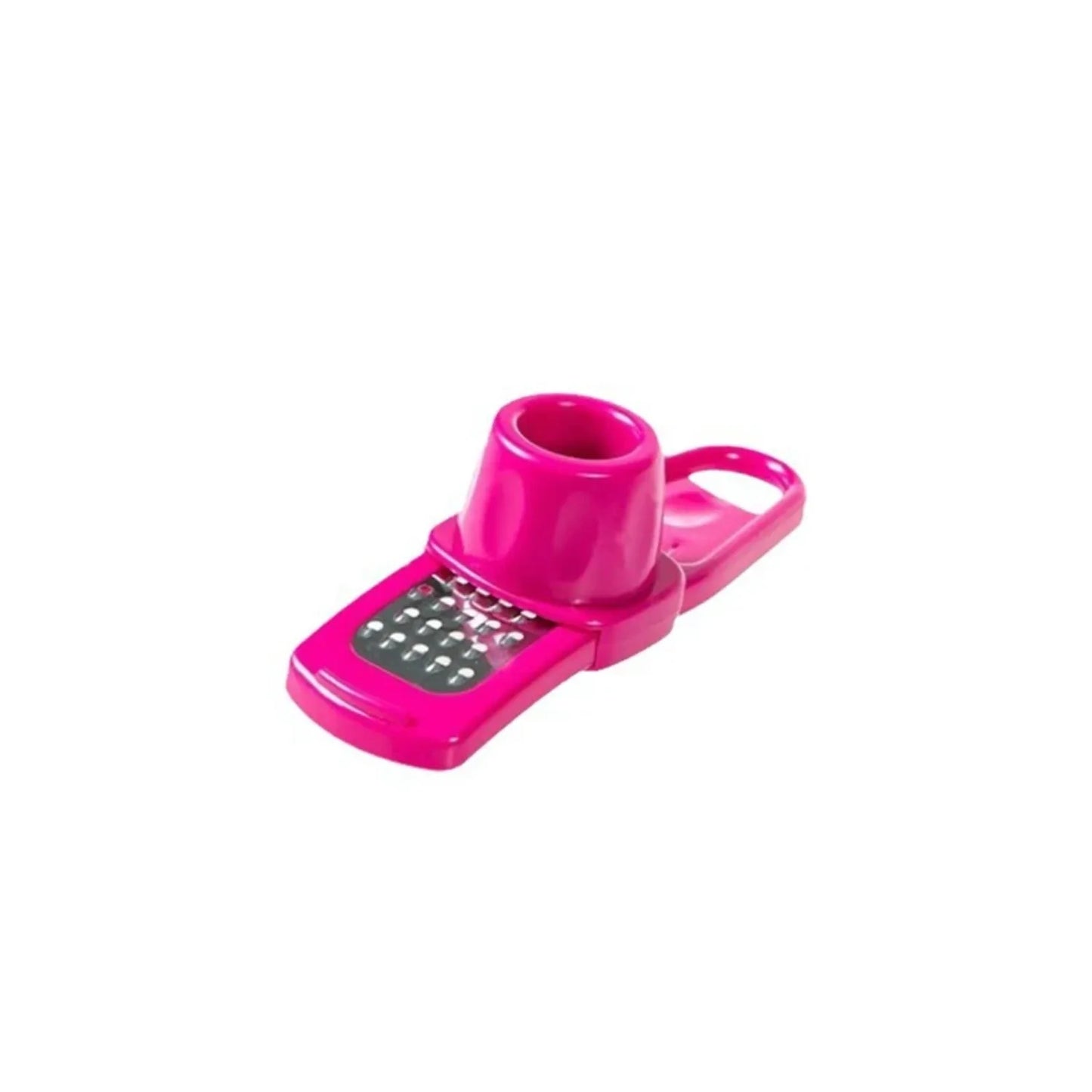 Mini Manual Garlic Grinder Press Portable Garlic Masher Ginger Crusher 5.5in (14cm)