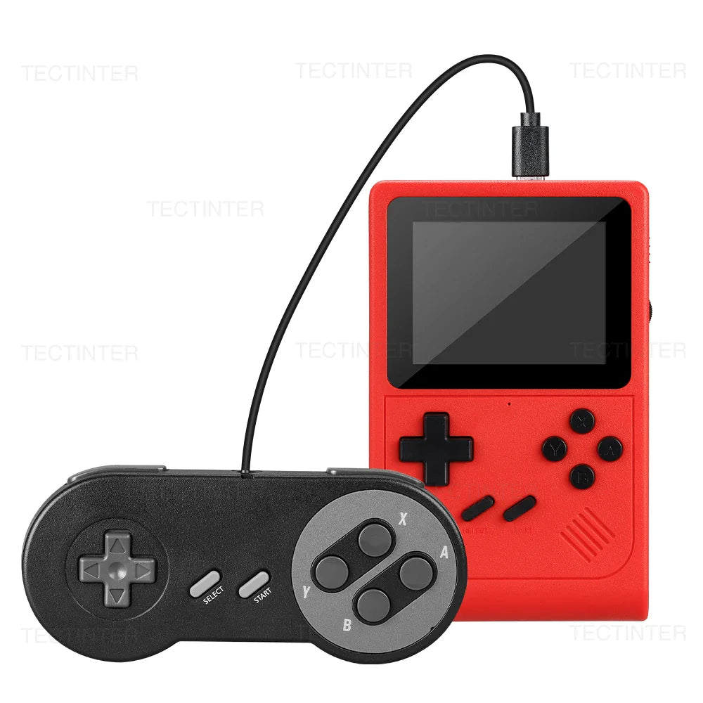 3.0-inch (7.6 cm) Handheld Retro Game Console, 6,000+ Classic Games, Multi-Emulator, AV Output, 2-Player, USB-C