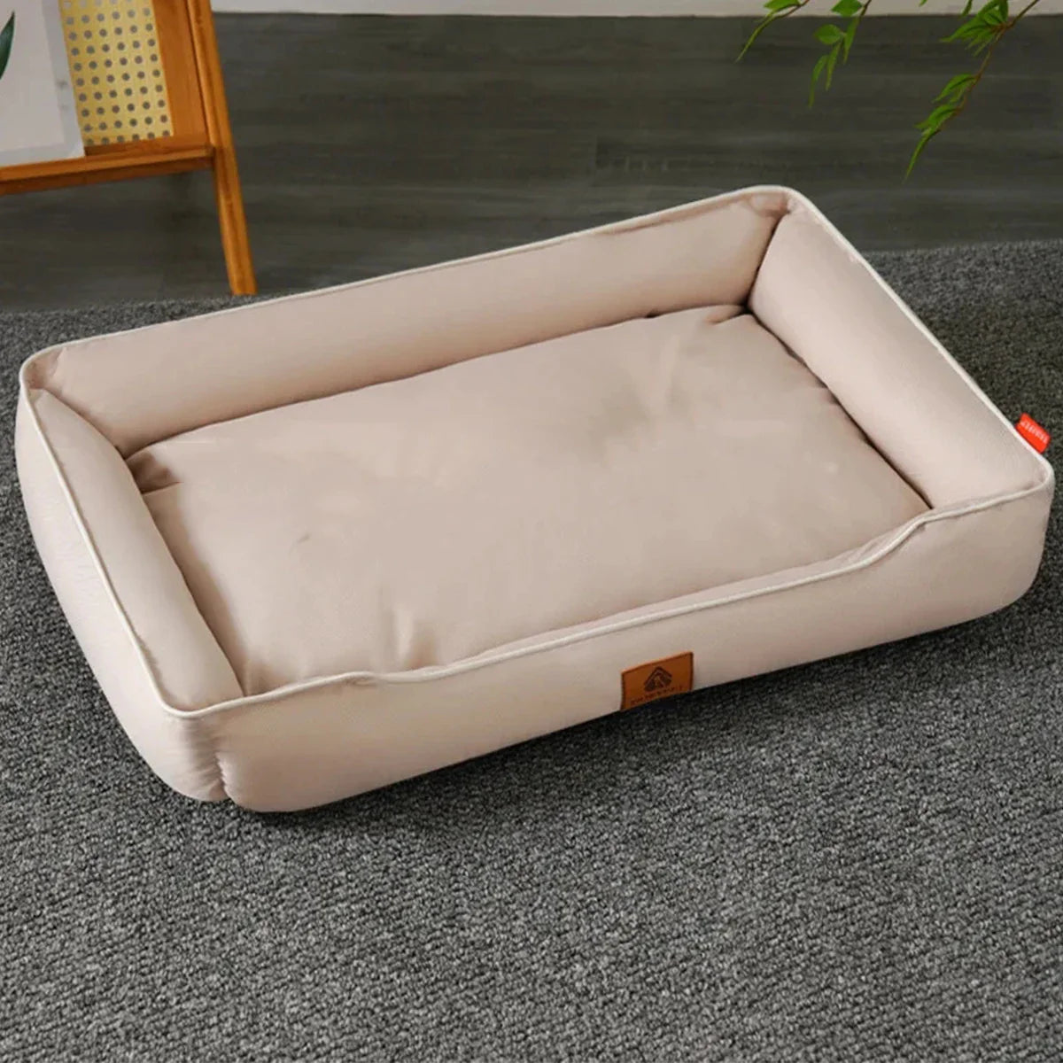 Four-Season Square Pet Bed Waterproof Thickened Bite-Resistant Dog & Cat Sofa Mattress – Sizes S-XXL (36–100 cm / 14–39 in)
