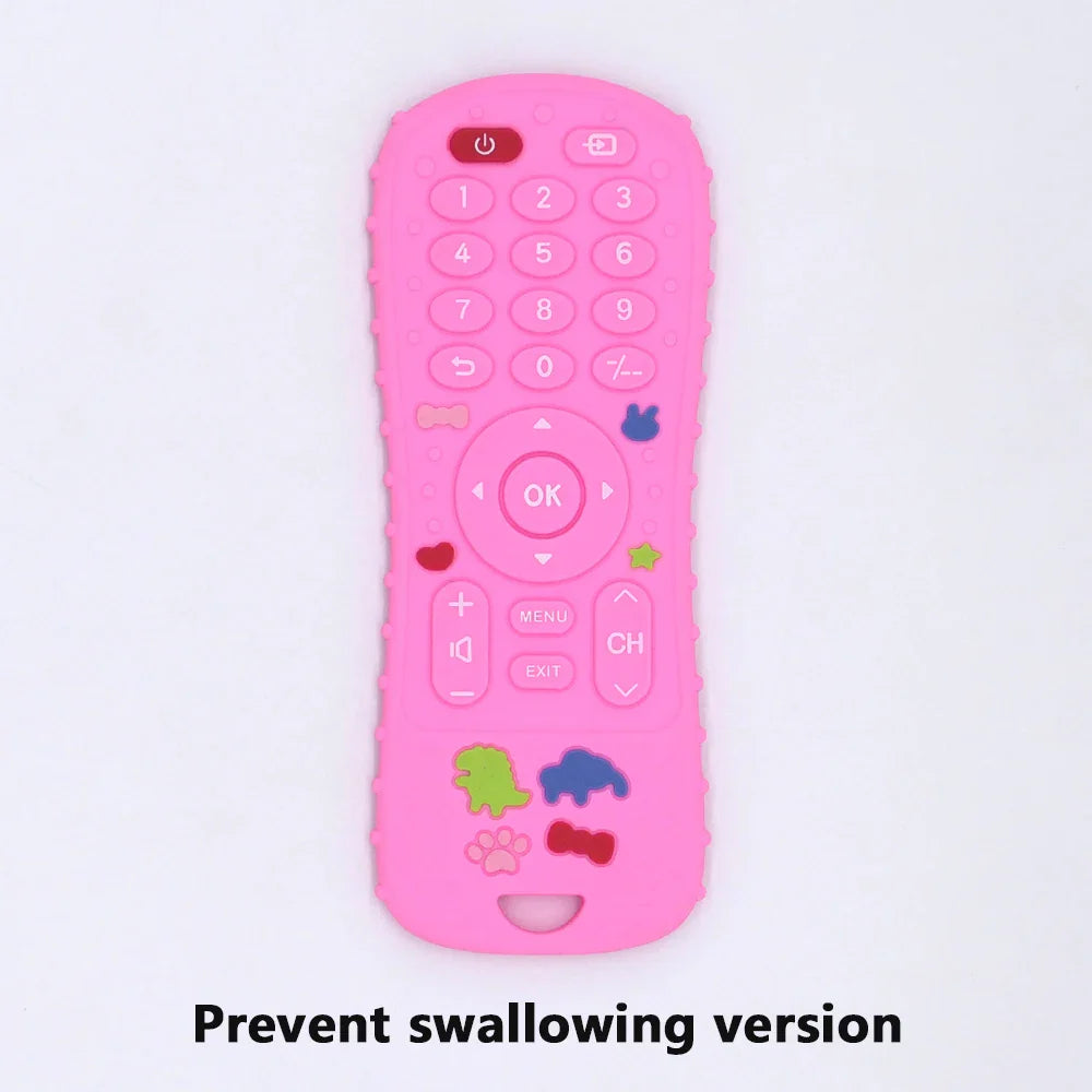 Baby Silicone Teether – Cartoon Teething Toy for Infants & Toddlers, BPA-Free