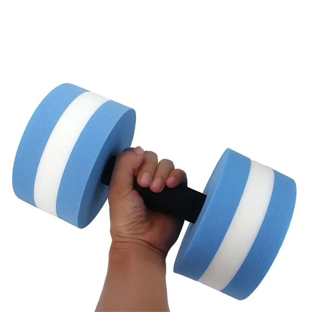EVA Water Dumbbell – Floating Pool Aerobics Foam Dumbbell for Aquatic Fitness (10.63 in / 27 cm)