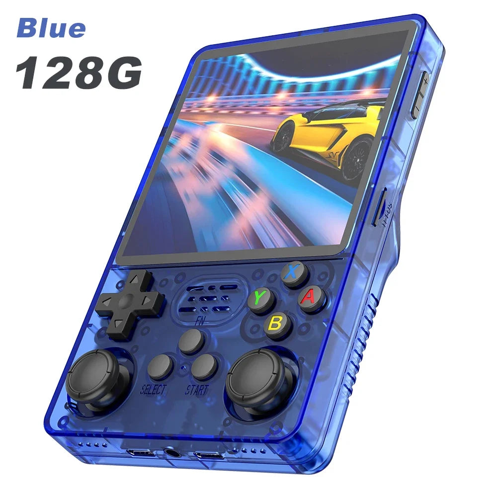 4.0-Inch IPS Retro Handheld Game Console — Linux 64-Bit, 64GB Built-In, TF Expandable to 256GB, Wi‑Fi, Type-C Portable Pocket Gaming