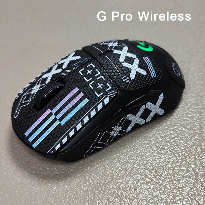 Anti-Slip Mouse Grip Tape — Ultra-Thin Sweat-Wicking Full-Body Skate Sticker for Wireless Gaming Mice