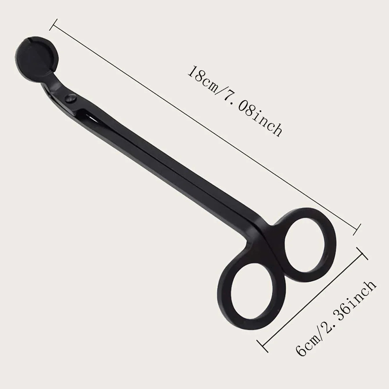 Candle Wick Trimmer Scissors – Metal Wick Cutter for Scented Candles, Even Burn