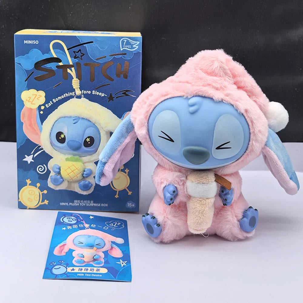 Blind Box Plush & Vinyl Mystery Doll Keychain - Cute Cartoon Pendant Bag Charm Collectible Gift