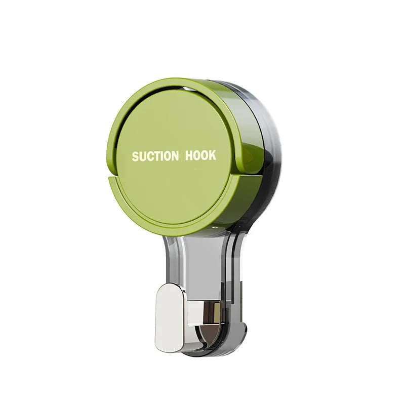 Strong Suction Cup Hook – No-Drill Traceless Adhesive Wall Hook for Bathroom, Kitchen, Door (1-Pack)