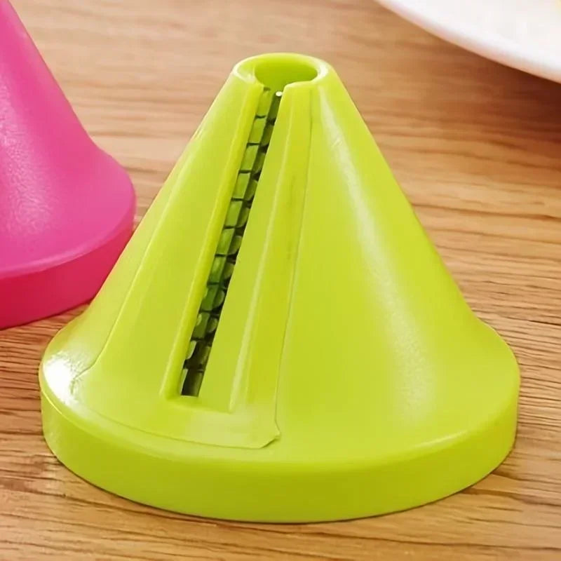 Handheld Spiralizer Vegetable Slicer - Compact Zucchini Noodle Maker & Grater (2.6 x 2.8 in / 6.5 x 7 cm)