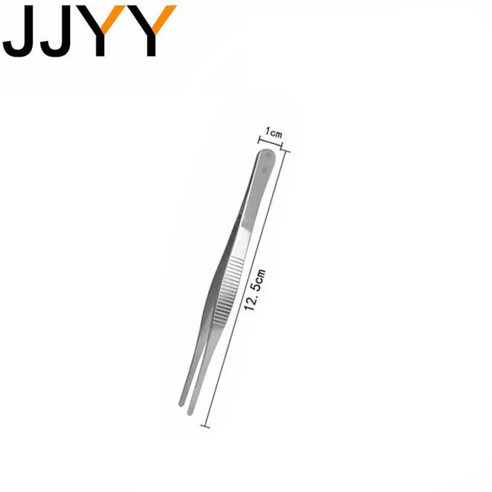 Stainless Steel BBQ Tongs — Multifunction Grill & Kitchen Tweezers (5–12 in / 12.5–30 cm)