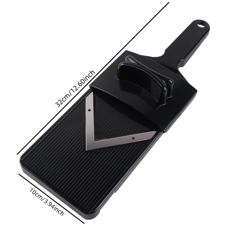 Cabbage Grater & Vegetable Shredder – Stainless Steel Round Salad Slicer, 32 cm / 38 cm (12.6 / 15 in)