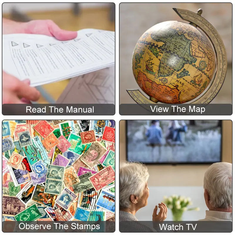 2X Presbyopic Reading Magnifier Glasses - Lightweight Magnifying Eyeglasses for Elderly Reading Books, Newspapers & Maps