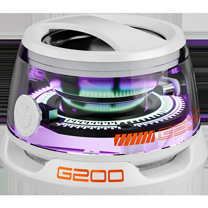 Mini Magnetic Bluetooth Speaker with RGB Light & Phone Stand — Portable Stereo Speaker (IPX5 Water-Resistant)