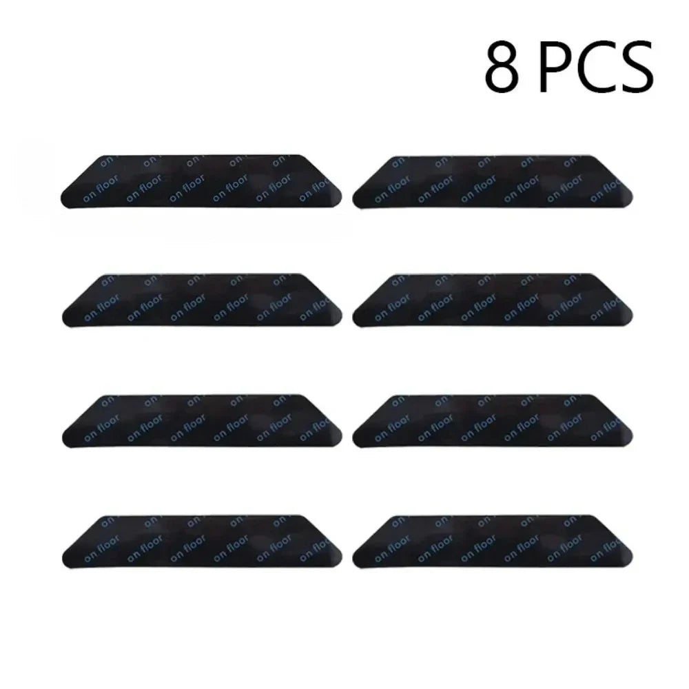 Carpet Non-Slip Corner Grippers 8/16-Pack Reusable Washable Anti-Curling Rug Tape Pads