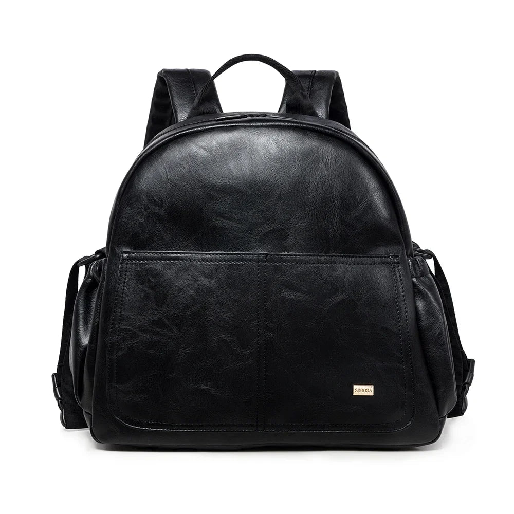 Large Capacity Waterproof Diaper Bag Backpack – Nappy Changing Bag for Moms