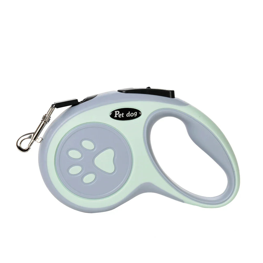 Retractable Dog Leash 3M (9.8 ft) / 5M (16.4 ft) Nylon Automatic Pet Leash – Quick Release, Durable for Small to Large Dogs & Cats