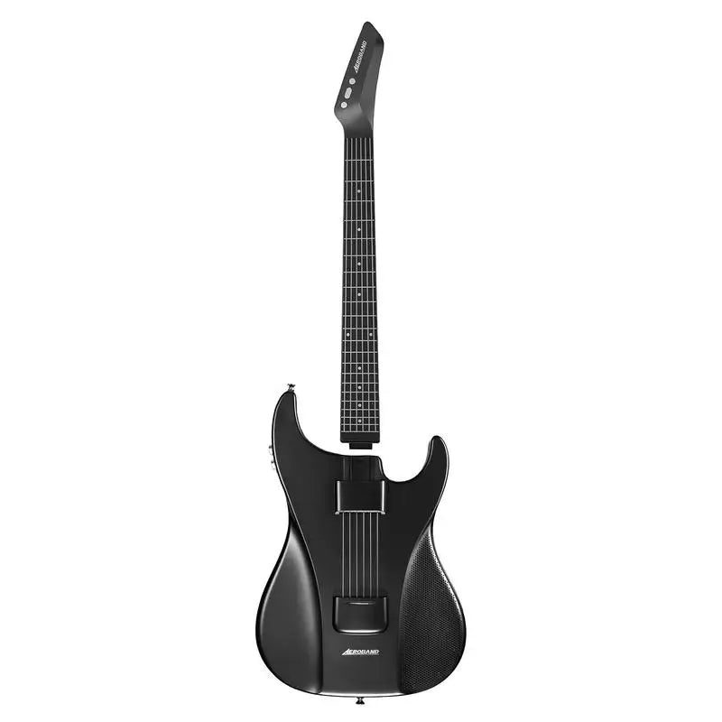 Portable Smart Hybrid Guitar — Pain-Free Silicone Strings, 9 Tone Modes, Built-In Speaker & Mic