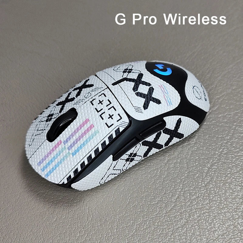 Mouse Grip Tape Skates for G Pro X Superlight, Non-Slip Sweat-Wicking Full-Body Sticker