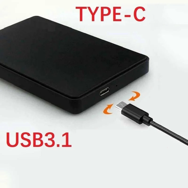 USB 3.0 2.5-inch (63.5 mm) SATA HDD/SSD Enclosure - 5Gbps External Hard Drive Case for PC Laptop