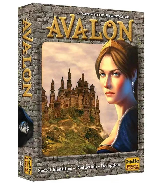 The Resistance: Avalon Card Game – Social Deduction Party Game for 5-10 Players, Ages 13+, 30 Minutes