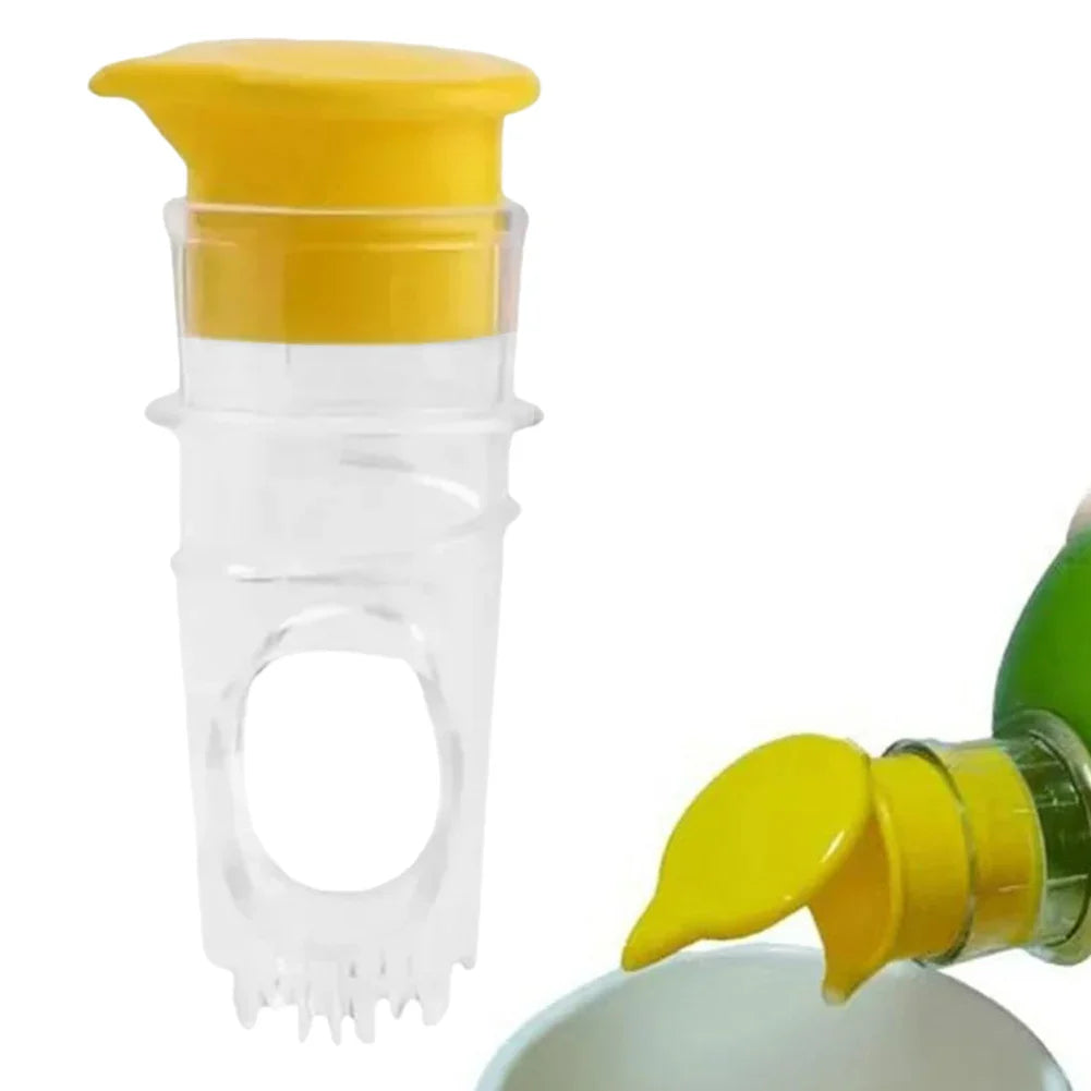 Manual Citrus Juicer Handheld Lemon Squeezer for Lemon, Lime & Orange — Compact 3.1 x 1.4 in (8 x 3.5 cm)