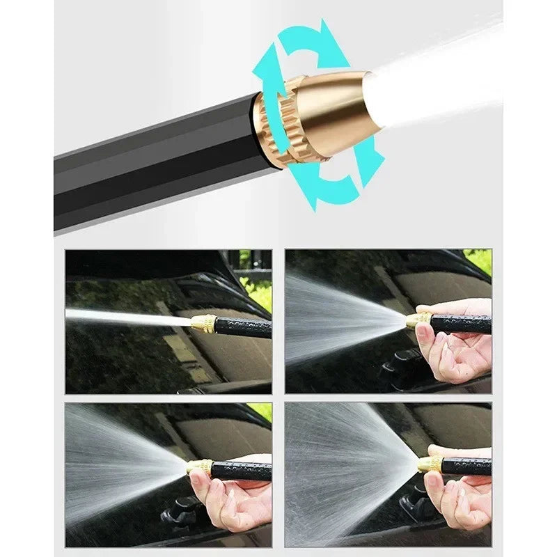 Portable High-Pressure Foam Water Gun Pressure Washer Hose Nozzle for Car Wash & Garden Watering
