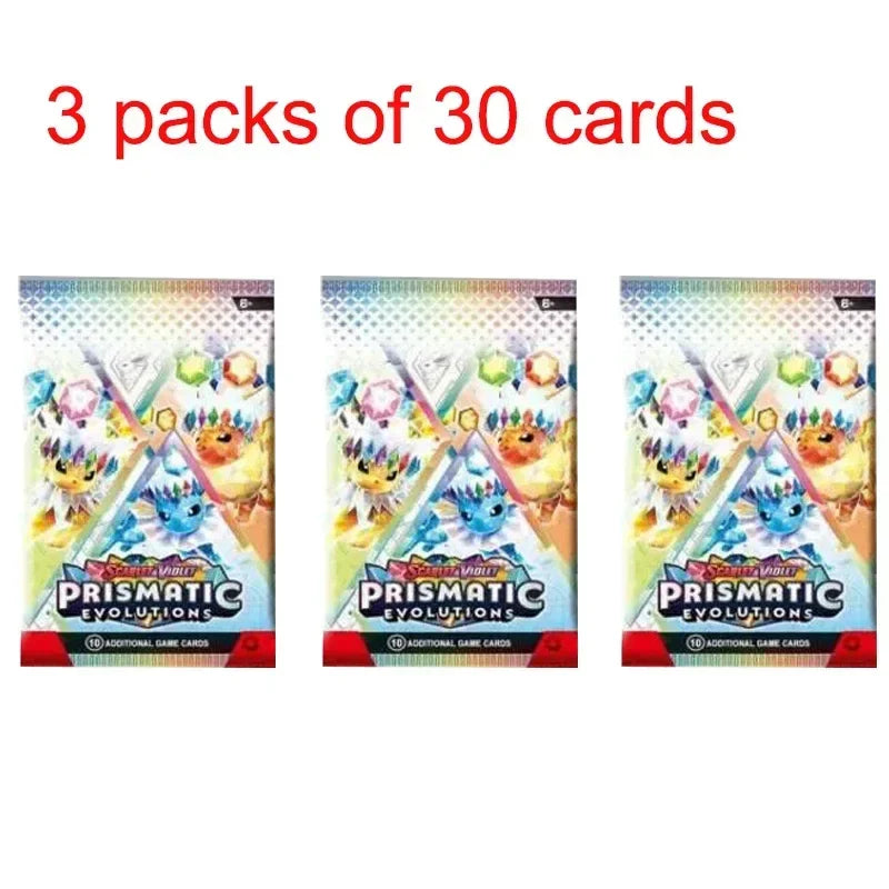 360-Piece Trading Card Booster Lot — Scarlet & Violet 151 Paldean Prismatic Evolutions | English TCG Cards