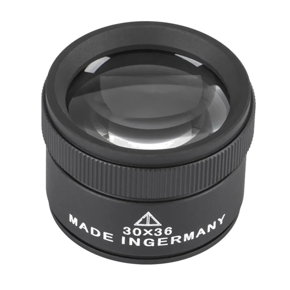 30X 36mm (1.42 in) Handheld Magnifying Loupe Monocle for Jewelry, Watch, Coin & Stamp Inspection