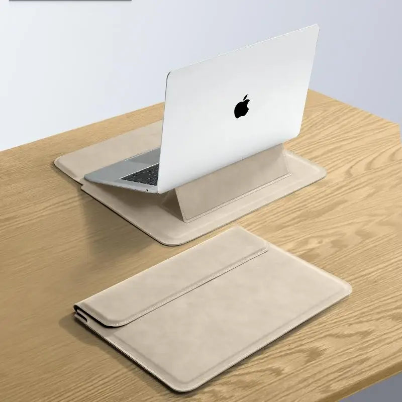 Laptop Sleeve PU Liner Bag — Fits 13, 13.6, 14, 15, 15.6 & 16-Inch (33–40.6 cm) Laptops and Notebooks, Unisex