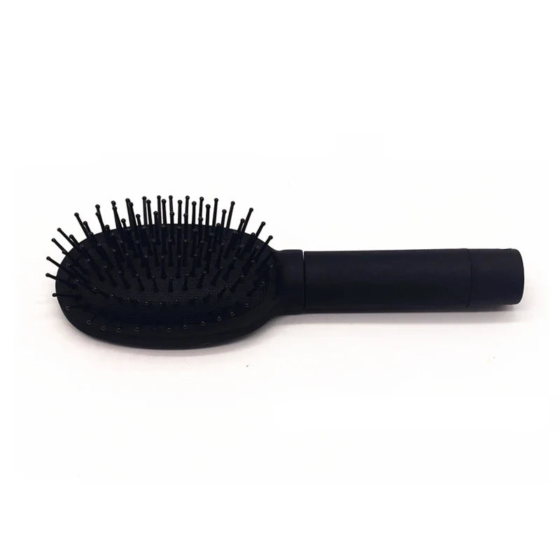 Hidden Stash Hair Brush Safe - Discreet Diversion Hair Comb with Secret Compartment for Cash, Jewelry & USB