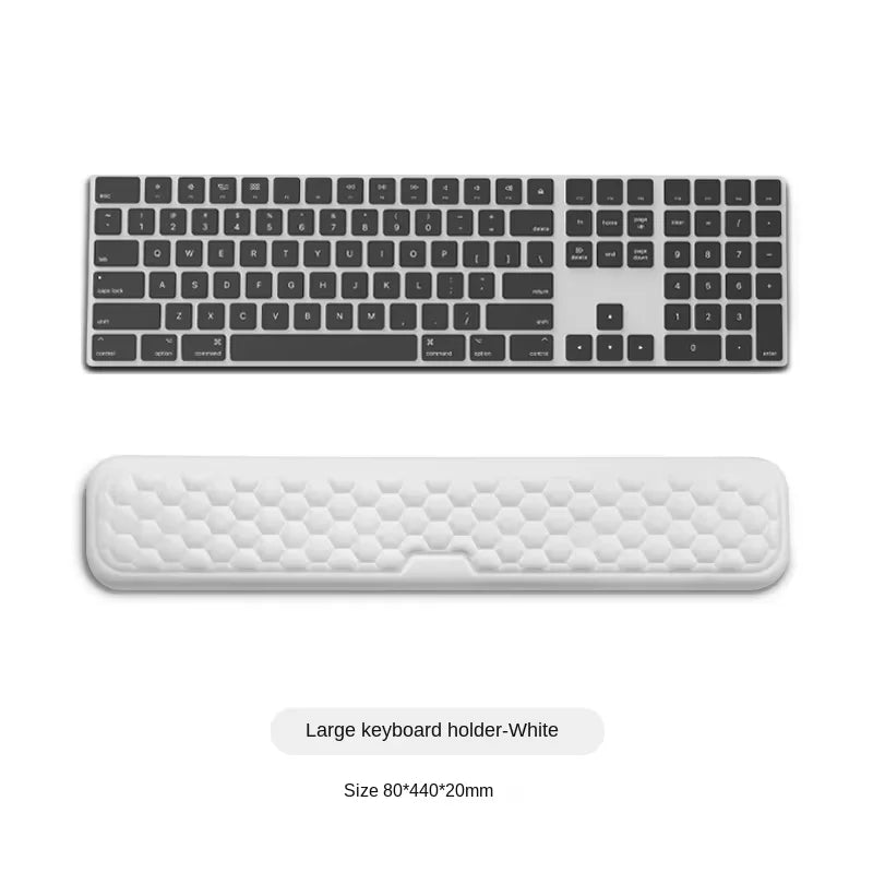 Ergonomic Memory Foam Wrist Rest for Keyboard & Mouse - Non-Slip Wrist Support for Office Laptop & Desktop