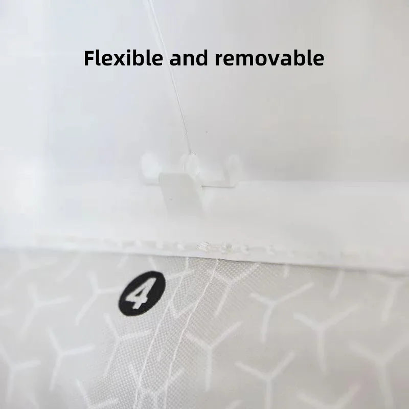 Detachable Cat Litter Mat for Automatic Litter Boxes — Waterproof, Scratch-Resistant, Non-Stick Pet Toilet Mat