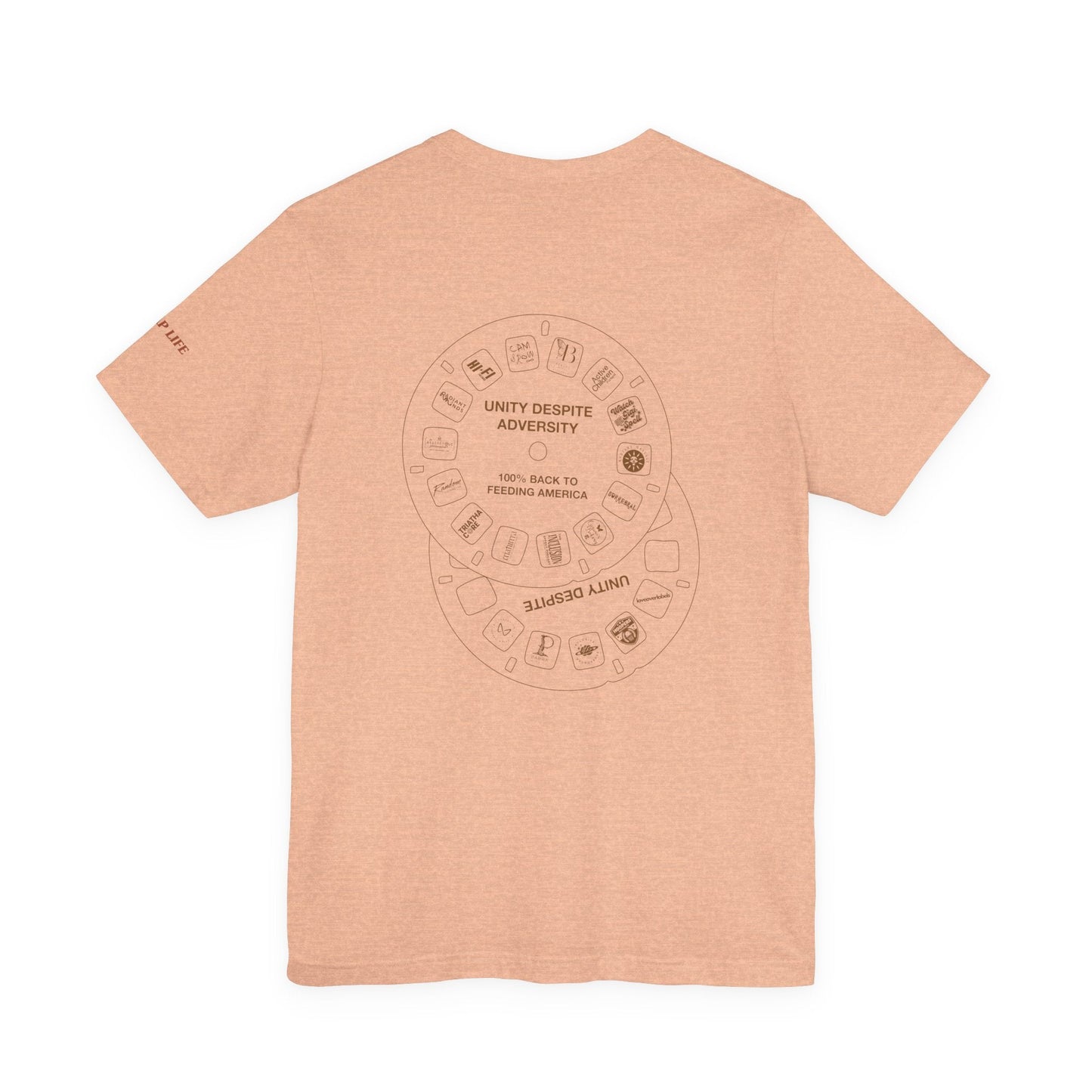 Unity Despite Adversity - Feeding America Fundraiser Tee - Unisex Jersey Short Sleeve Tee