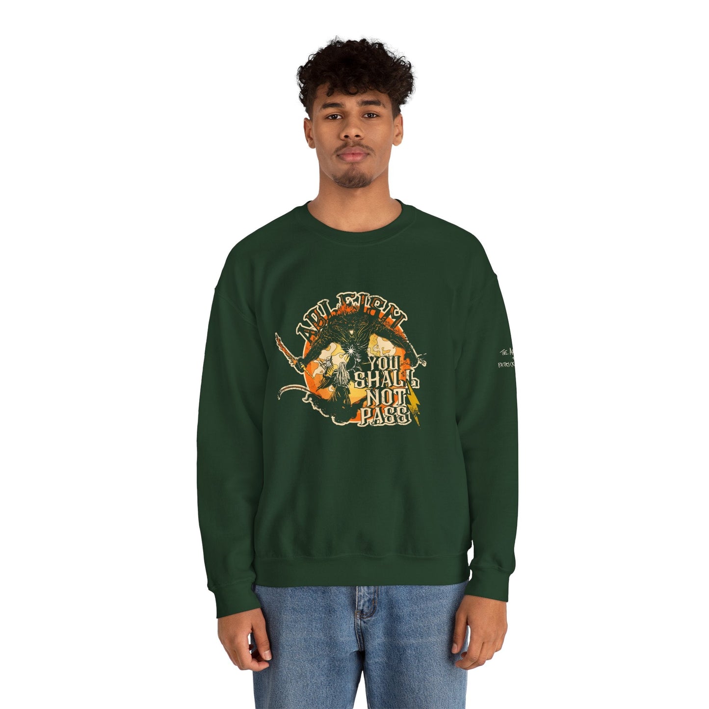 Ableism - You Shall Not Pass - LOTR - Adult Unisex Heavy Blend™ Crewneck Sweatshirt