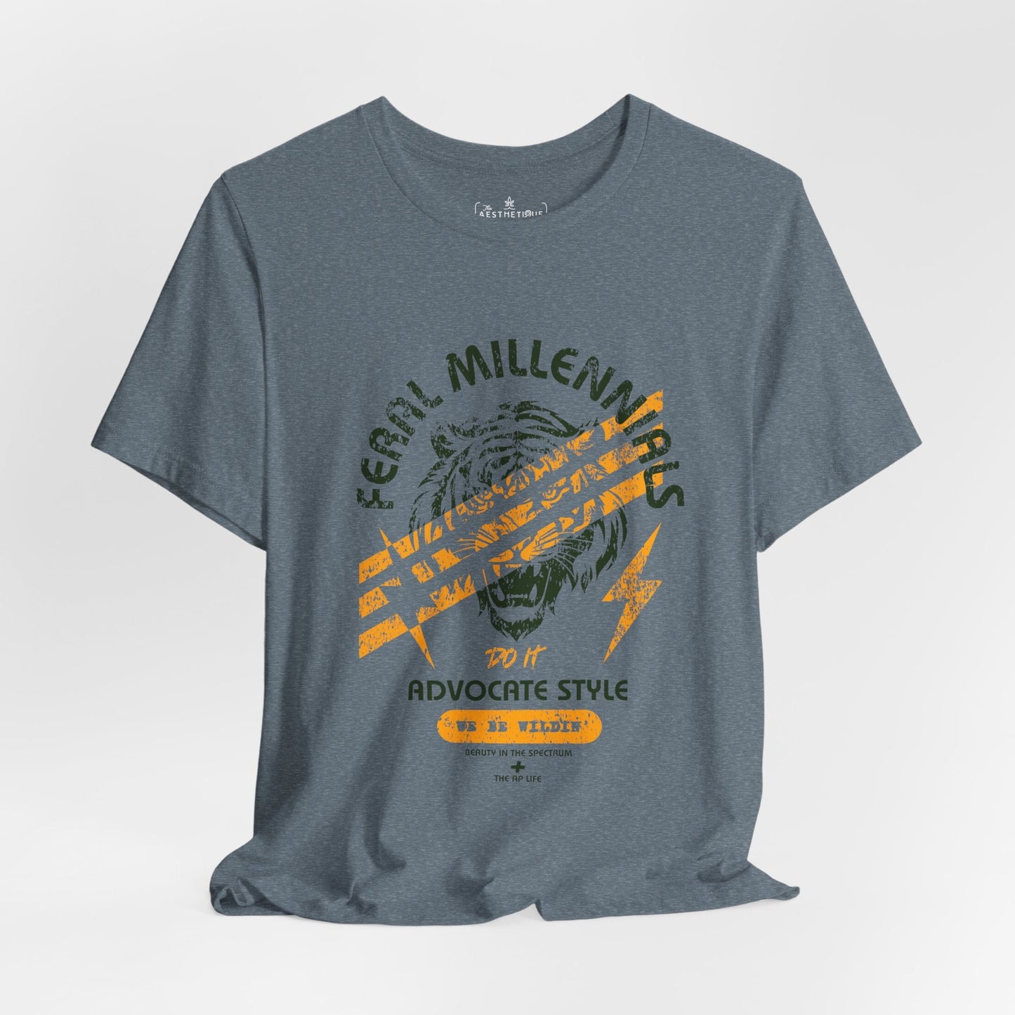 Feral Millennials Do It Advocate Style (We Be Wildin') - Adult Unisex Jersey Tee