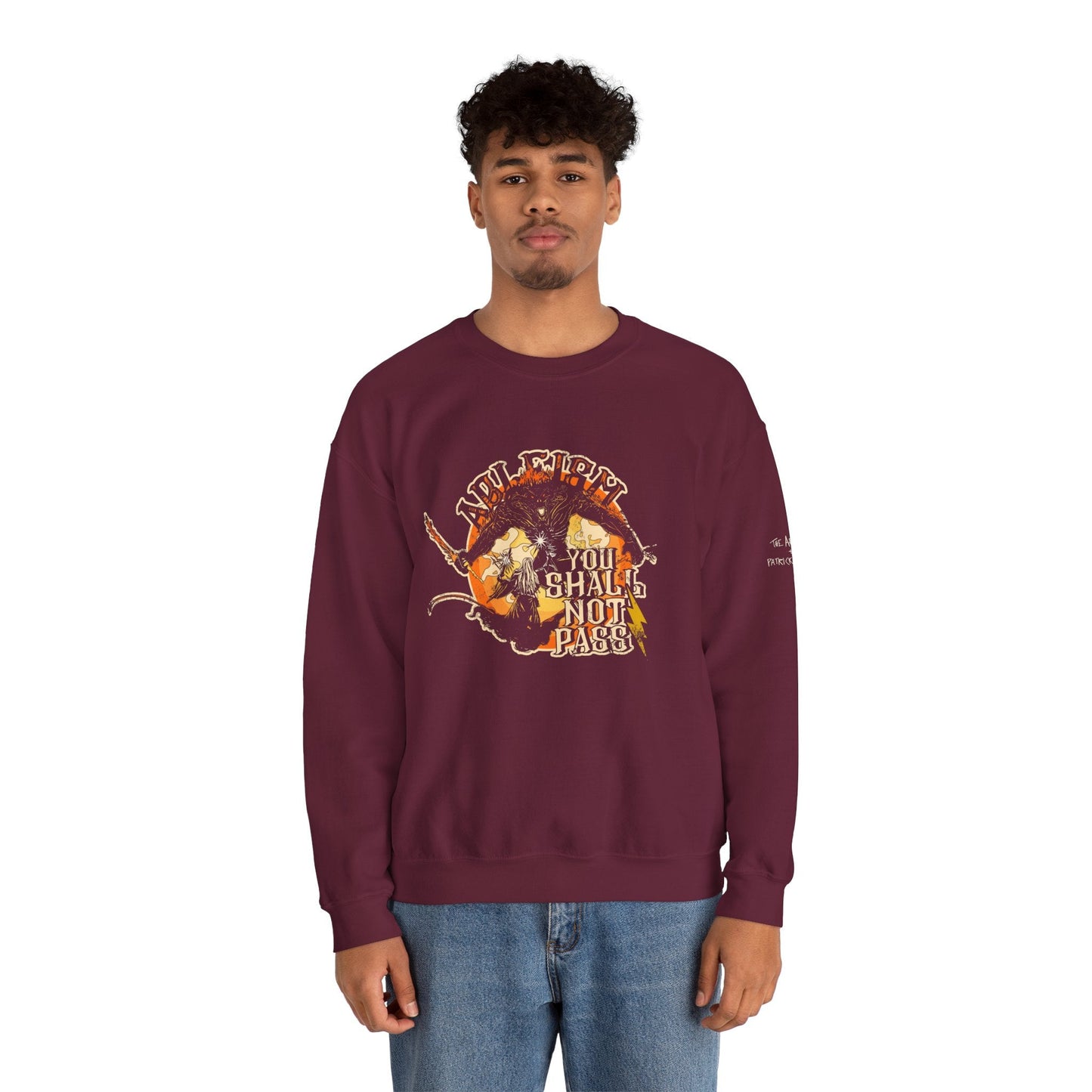 Ableism - You Shall Not Pass - LOTR - Adult Unisex Heavy Blend™ Crewneck Sweatshirt