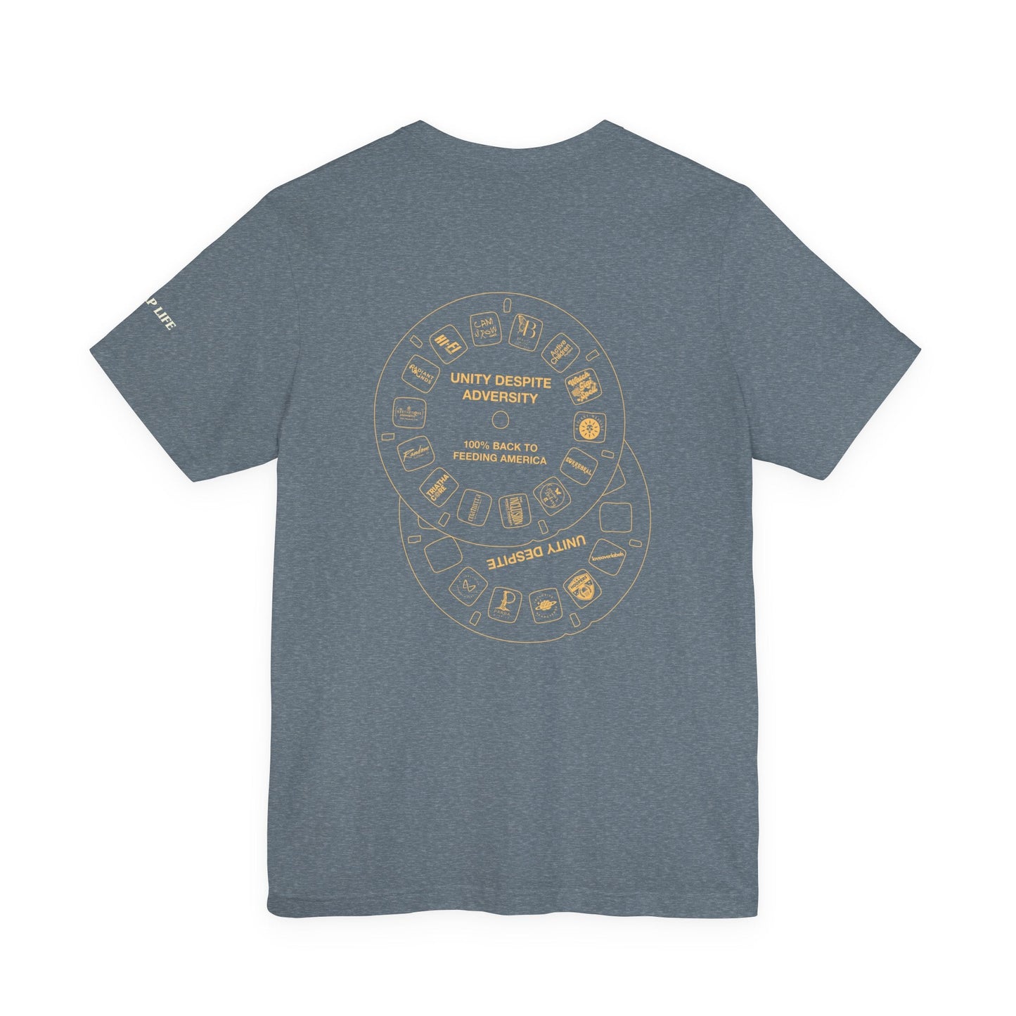Unity Despite Adversity - Feeding America Fundraiser Tee - Unisex Jersey Short Sleeve Tee