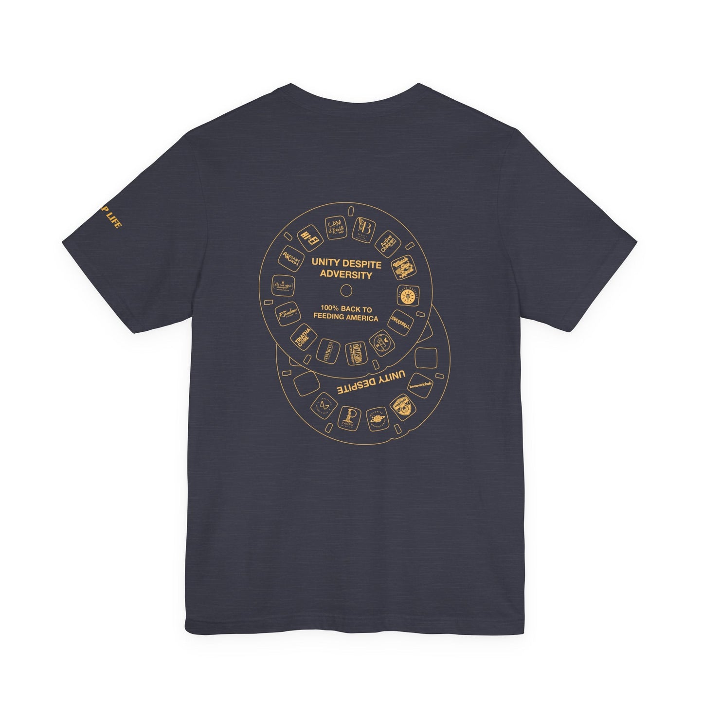 Unity Despite Adversity - Feeding America Fundraiser Tee - Unisex Jersey Short Sleeve Tee