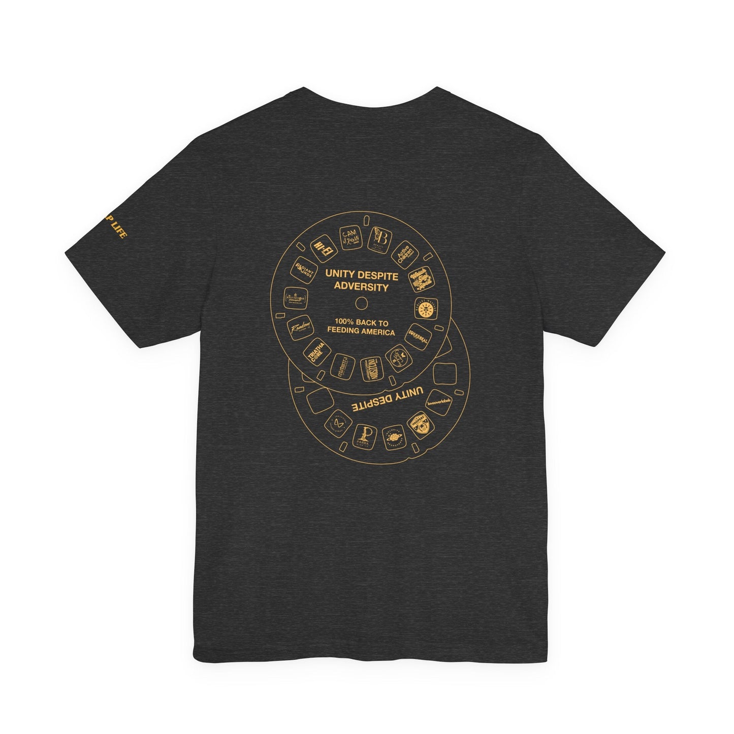 Unity Despite Adversity - Feeding America Fundraiser Tee - Unisex Jersey Short Sleeve Tee