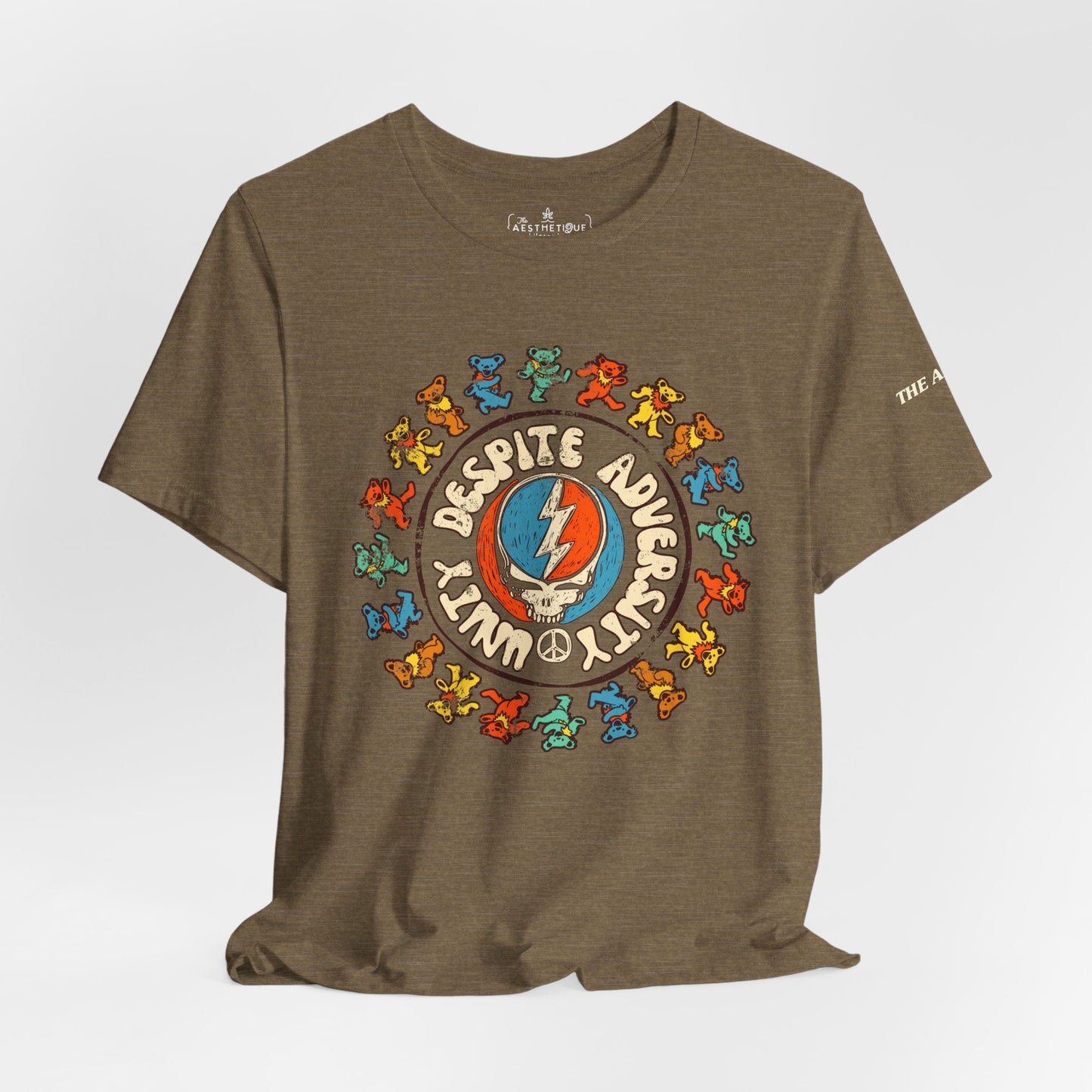 Unity Despite Adversity - Feeding America Fundraiser Tee - Unisex Jersey Short Sleeve Tee