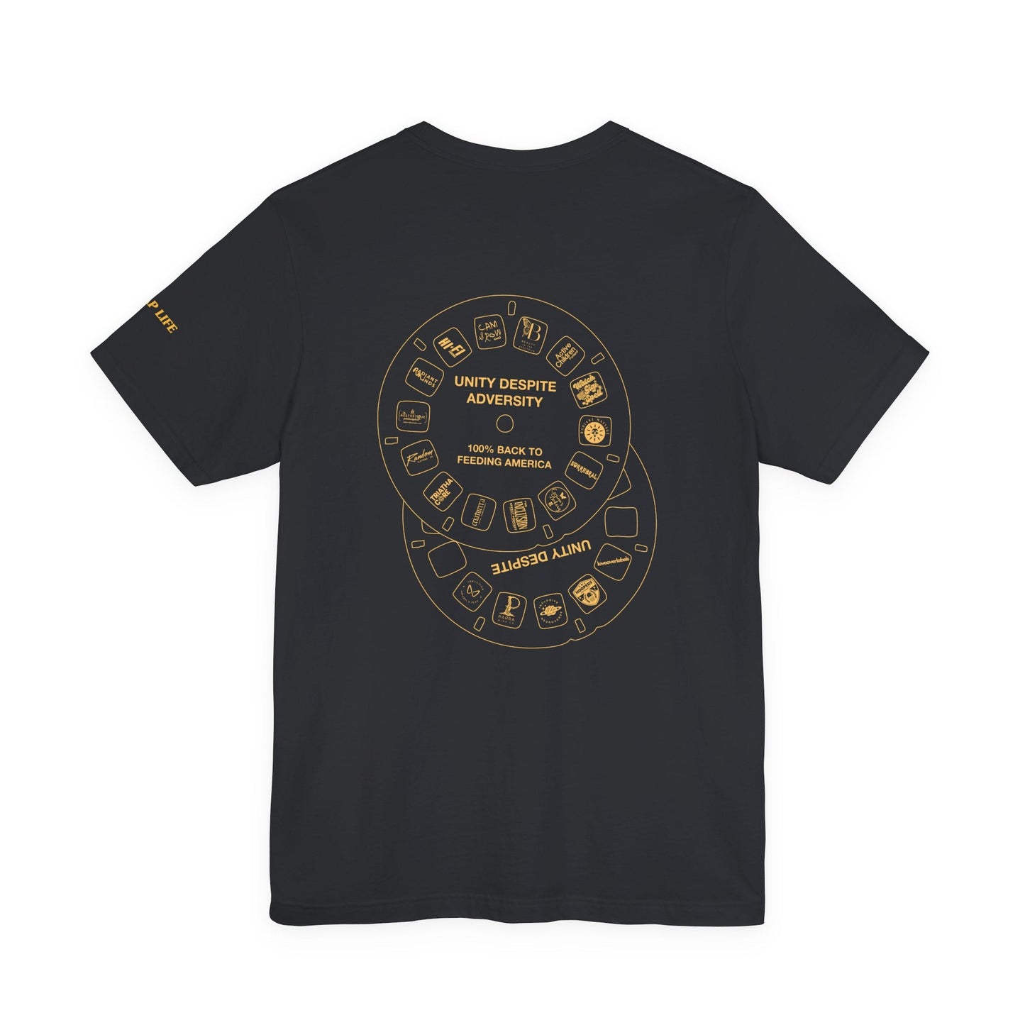 Unity Despite Adversity - Feeding America Fundraiser Tee - Unisex Jersey Short Sleeve Tee