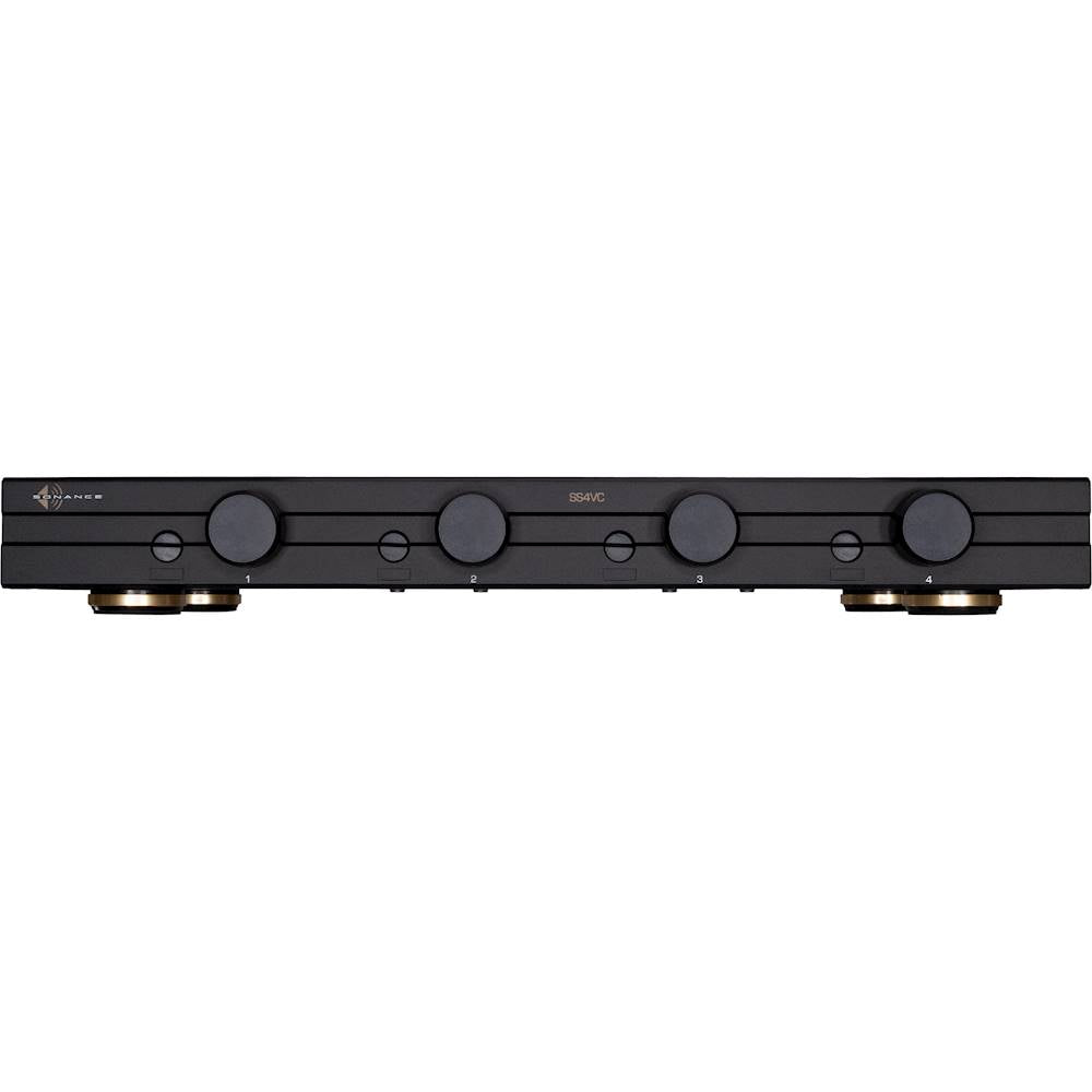 IN STOCK! Sonance SS4VC 4-Pair Stereo Speaker Selector with Volume Controls - Black