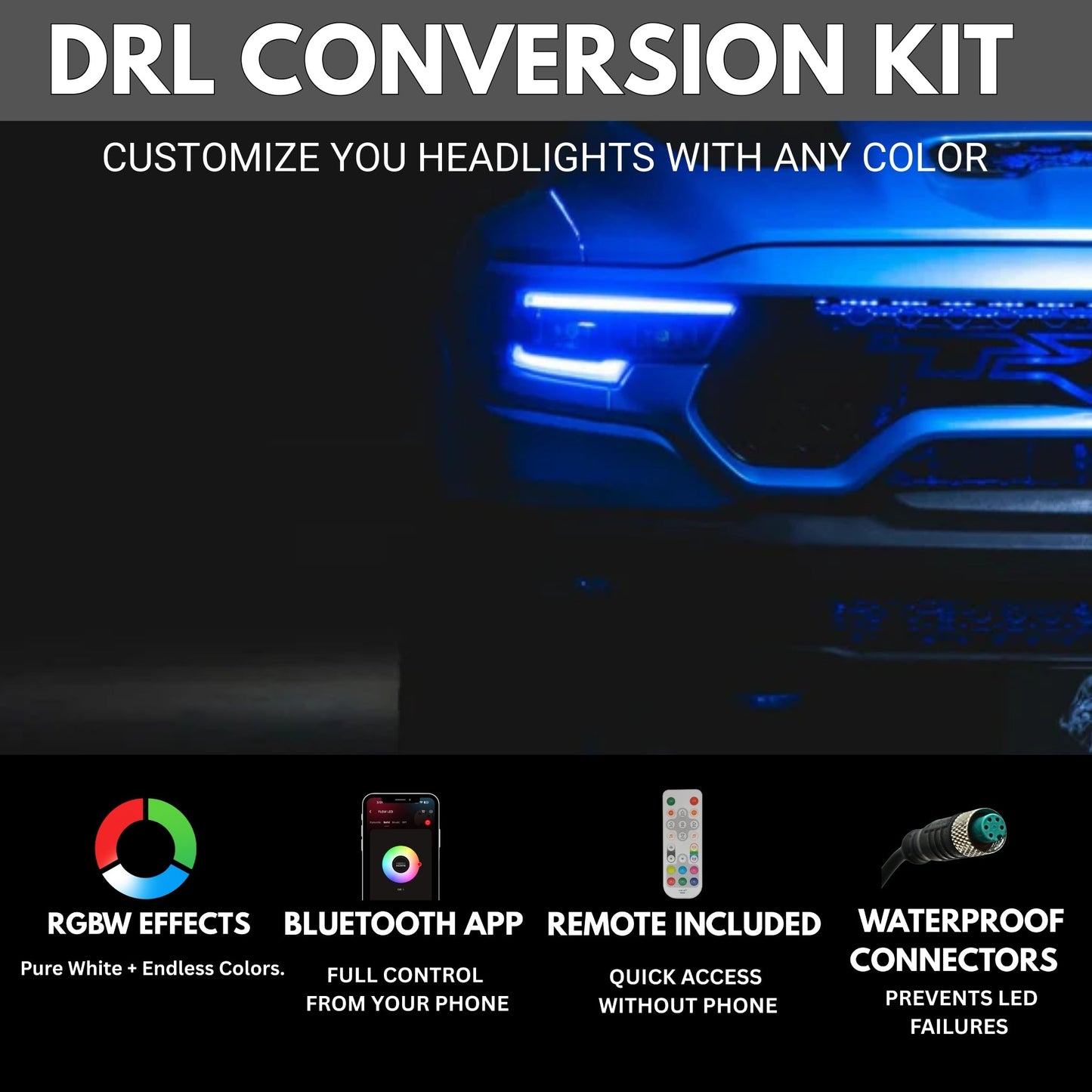 Ram 1500 / TRX RGBW DRL Boards (2019-2024)